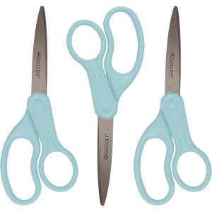 imageWestcott 8 Straight Hard Handle Scissors 3pk 17839