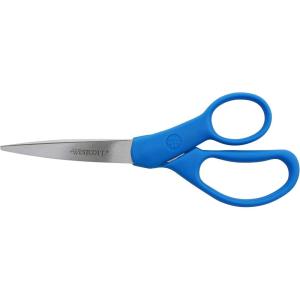 imageWestcott All Purpose Preferred Stainless Steel Scissors 7 Blue Single Model 432177 inch