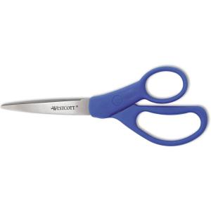 imageWestcott All Purpose Preferred Stainless Steel Scissors 7 Blue Single Model 43217Single