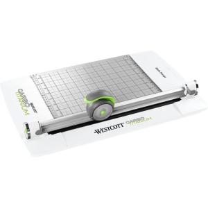 imageWestcott 12 CarboTitanium 45mm Rotary Metal Base Trimmer White Green 16718