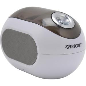 imageWestcott iPoint Dash Battery Pencil Sharpener White