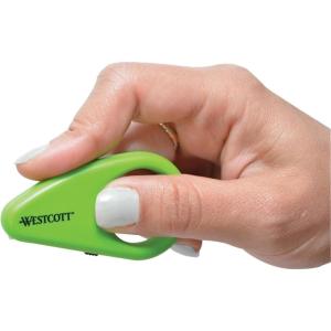 imageWestcott Compact Fixed Box Opener Uses Slice Ceramic Blades 16473