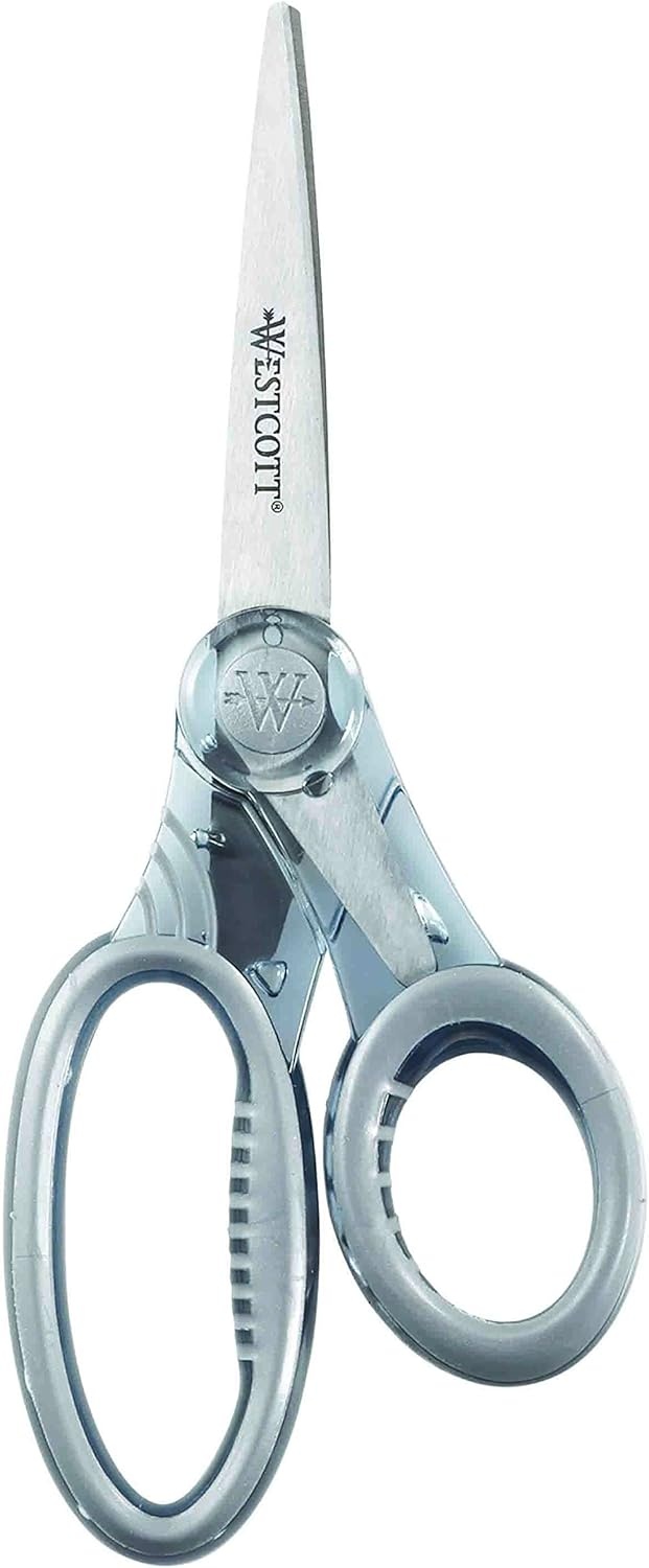 image:imageWestcott 8Inch XRay Straight Scissors 15780 Assorted Colors