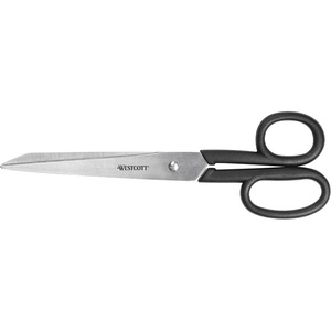 image:imageWestcott All Purpose Scissors 9Inch Straight Black and Silver Color