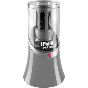 image:imageWestcott iPoint Evolution Titanium Bonded Pencil Sharpener BlackGreySingle
